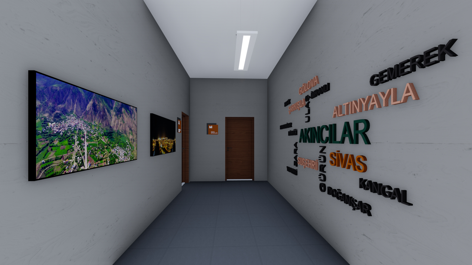 T.C. Sanayi ve Teknoloji Bakanlığı DAP / Sivas Akıncılar Semt Kütüphanesi