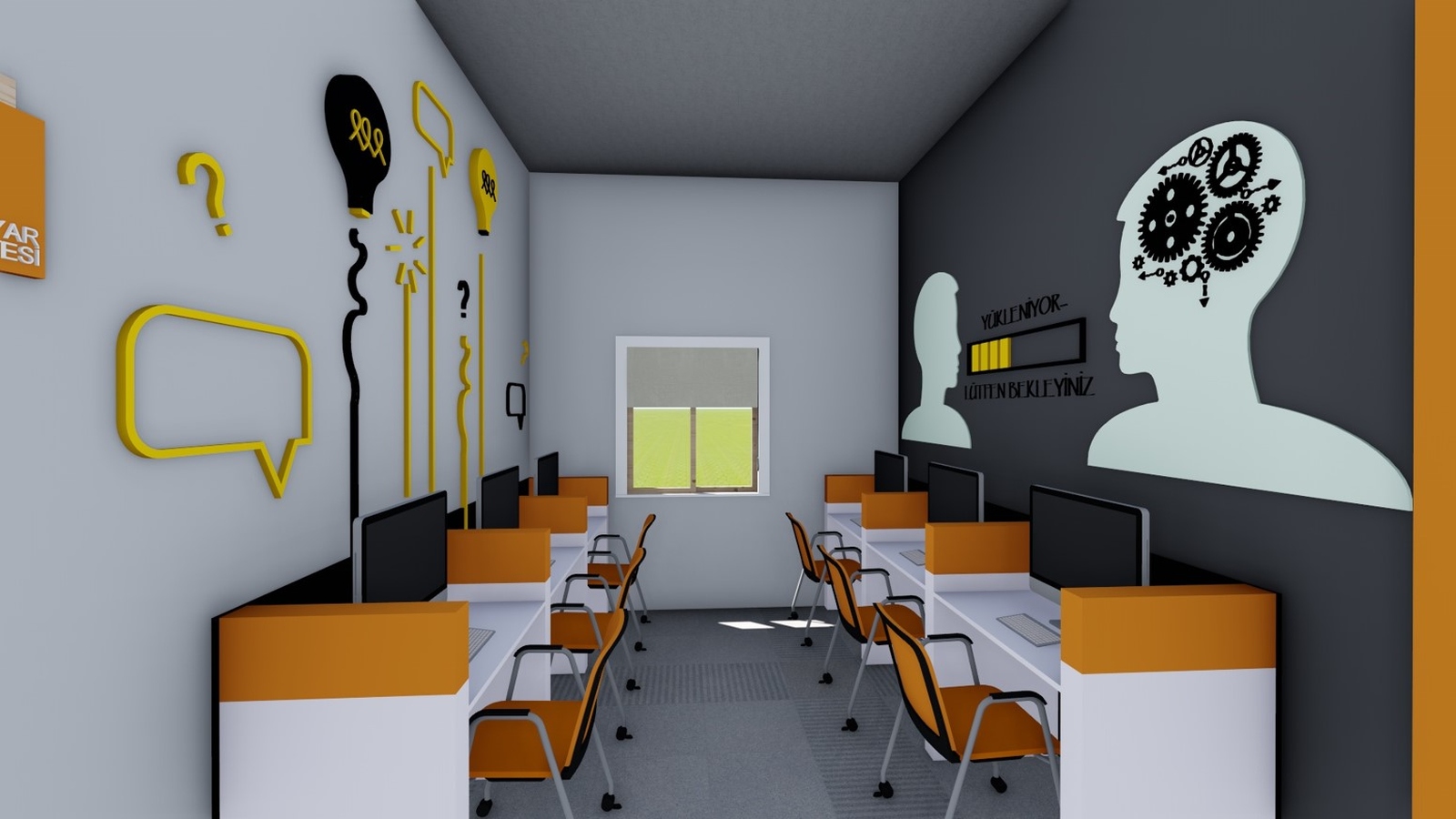 T.C. Sanayi ve Teknoloji Bakanlığı DAP / Sivas Altınyayla Semt Kütüphanesi