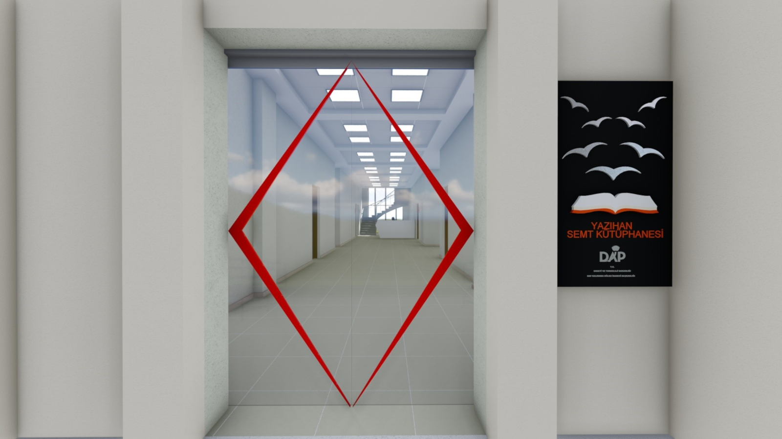 T.C. Sanayi ve Teknoloji Bakanlığı DAP / Malatya Yazıhan Semt Kütüphanesi